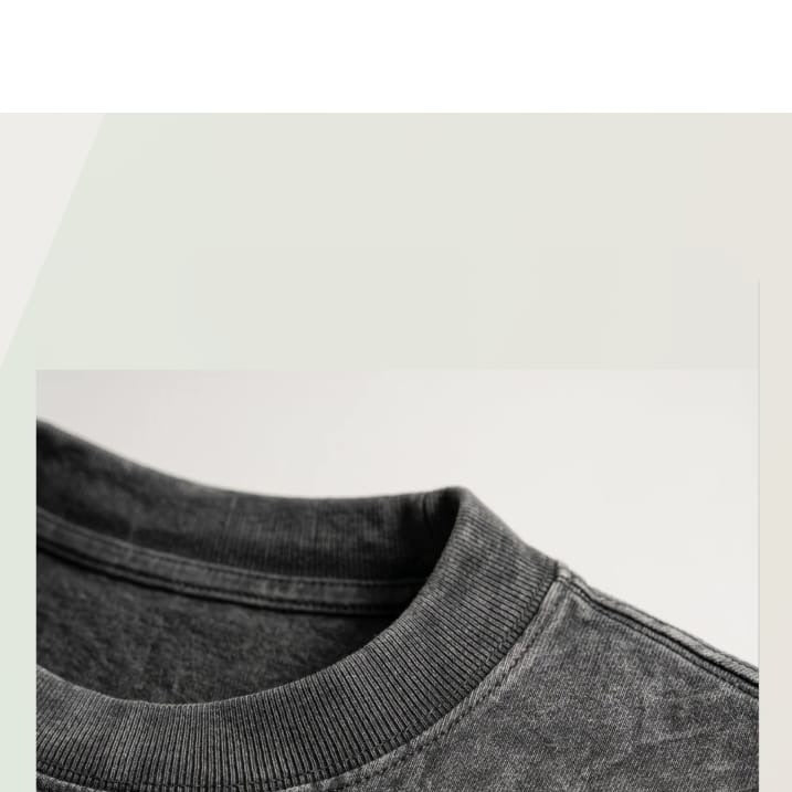 Charcoal Acid Wash Bird Tee product view