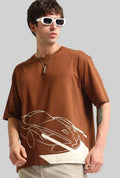 Rust Brushstroke T-Shirt – Dynasty Originals