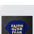 Faith Over Fear Royal Blue product view