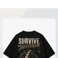 Infestation Oversized Graphic Tee – Black product view