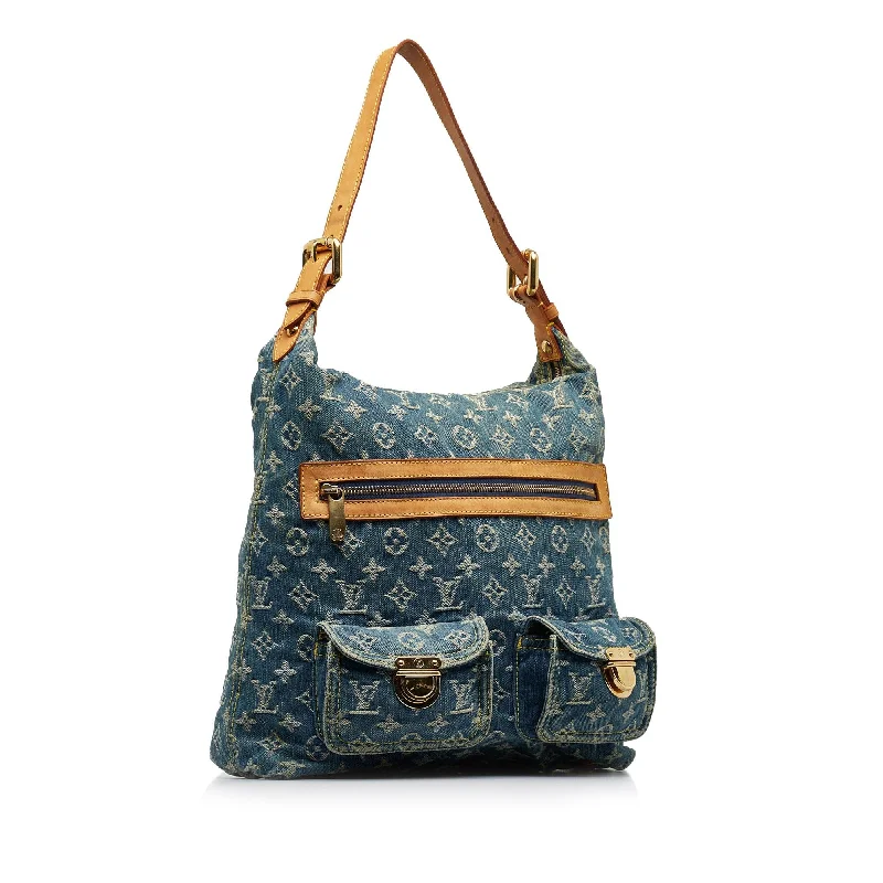 Luxury bags with chain strapsLouis Vuitton Monogram Denim Baggy GM (am0qwq)