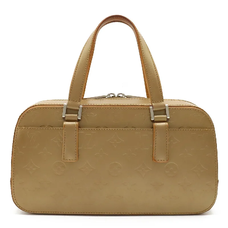 Compact crossbody bags for travelLouis Vuitton Monogram Mat Shelton MM Handbag Ambre Beige M55177 by Louis Vuitton