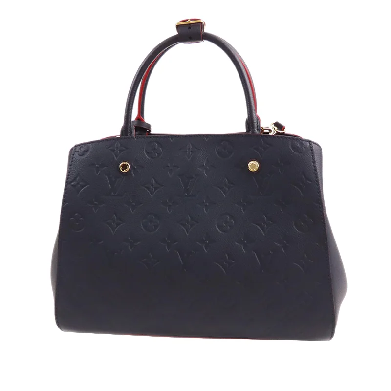 Affordable luxury bags Louis Vuitton Monogram Empreinte Montaigne MM 35679)