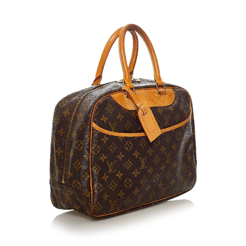 Vegan leather handbagsLouis Vuitton Monogram Deauville (28745)