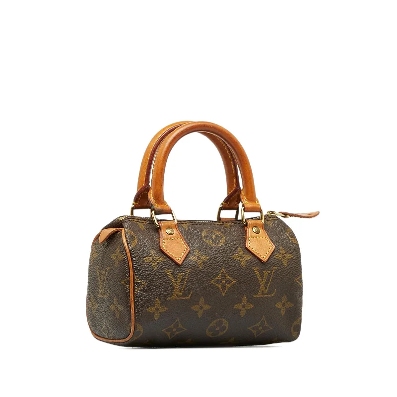 Elegant clutch bags for weddingsLouis Vuitton Monogram Mini HL Speedy (SHG-bDXBA1)