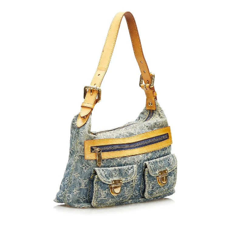 Top-rated backpack brandsLouis Vuitton Monogram Denim Baggy PM 35571)