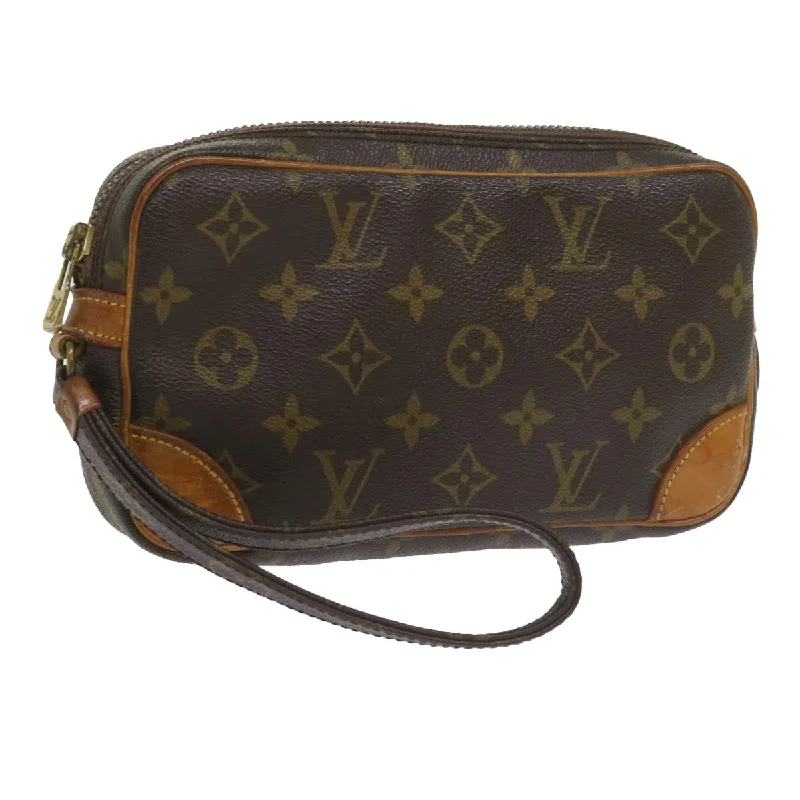 Best bags for photographersLOUIS VUITTON Monogram Marly Dragonne PM Clutch Bag M51827 LV Auth ep2548