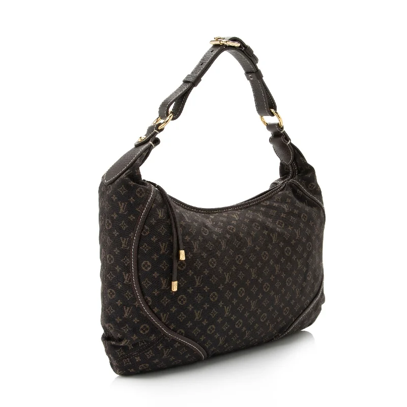 Compact crossbody bags for travelLouis Vuitton Monogram Mini Lin Manon MM Hobo (SHF-FCTzn4)