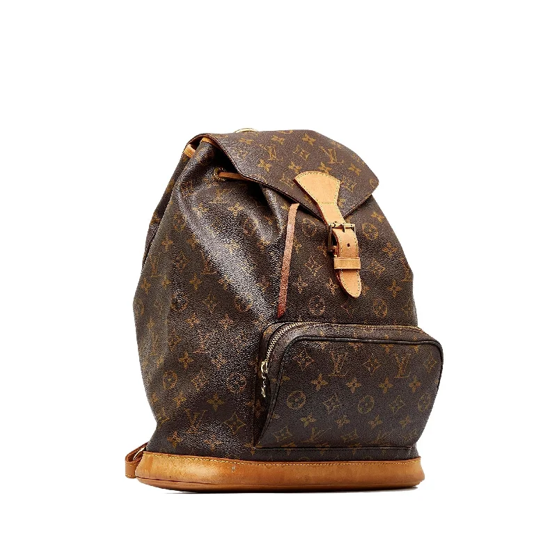 High-quality leather messenger bagsLouis Vuitton Monogram Montsouris GM (SHG-igyfgr)