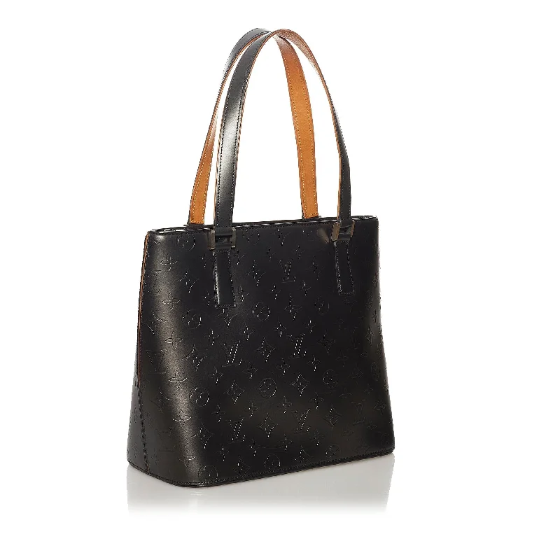 Durable leather bags for daily useLouis Vuitton Monogram Mat Stockton (SHG-32624)