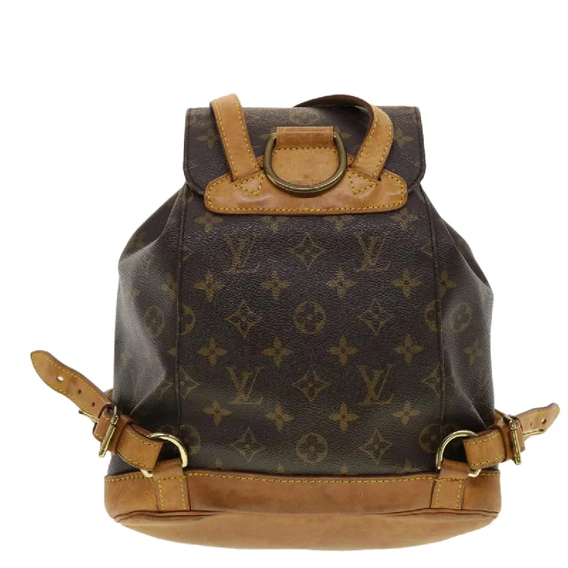 Best tote bags for workLOUIS VUITTON Monogram Montsouris MM Backpack M51136 LV Auth rd4820