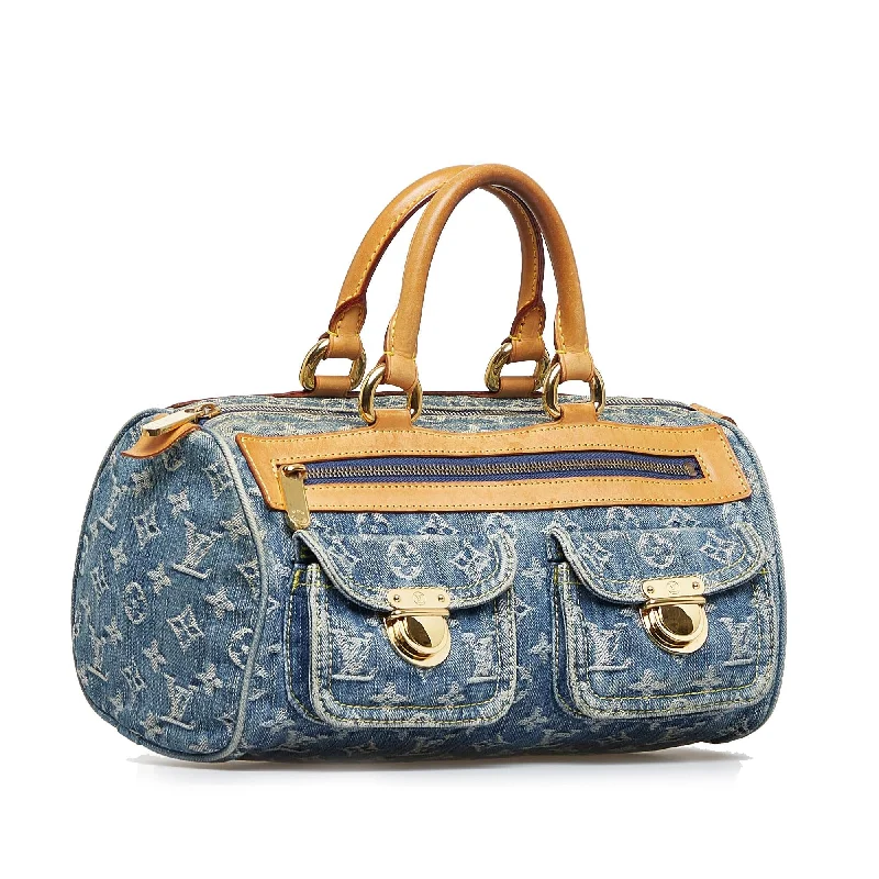 Minimalist leather handbagsLouis Vuitton Monogram Denim Neo Speedy (afS2YW)