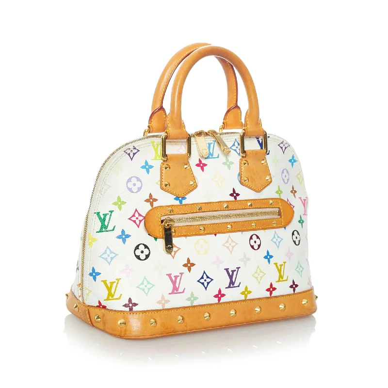 Affordable leather bagsLouis Vuitton Monogram Multicolore Alma PM (SHG-31202)