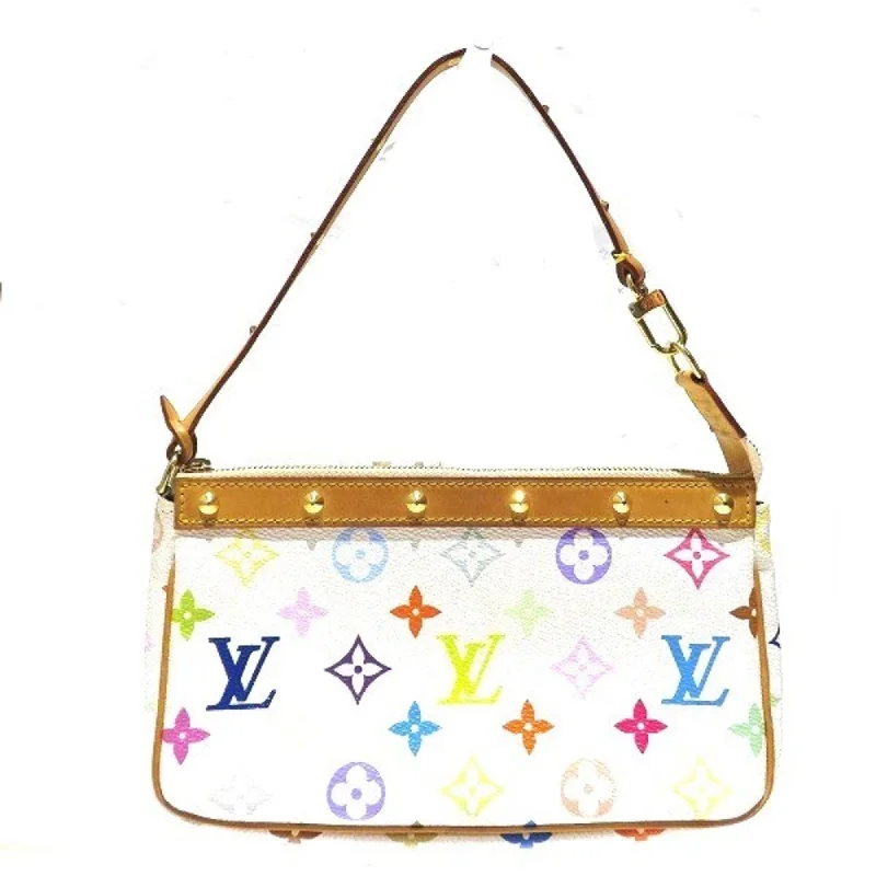 Affordable leather bagsLouis Vuitton Monogram Multicolor Pochette Accessoire M92649 Brand Accessory Pouch Women's Bag