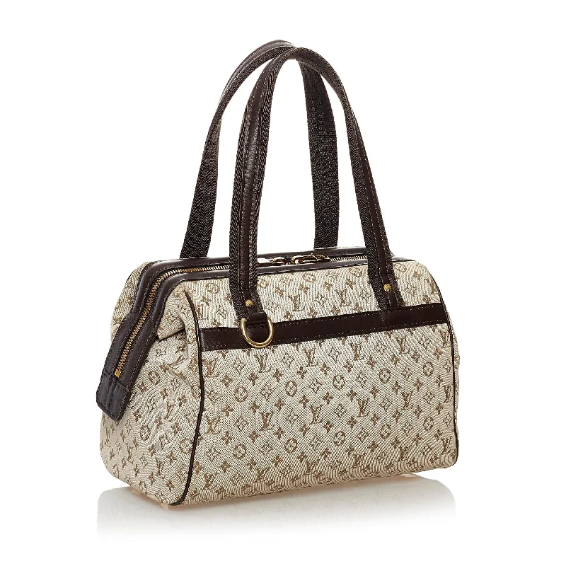 Eco-friendly tote bags for shoppingLouis Vuitton Monogram Mini Lin Josephine PM (SHG-36375)