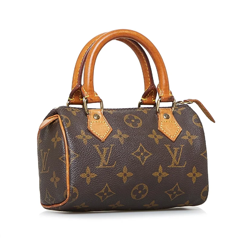 Compact crossbody bags for travelLouis Vuitton Monogram Mini Speedy (SHG-h5YZA1)