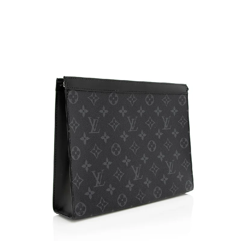 Sustainable fashion bagsLouis Vuitton Monogram Eclipse Voyage MM Pochette (19476)