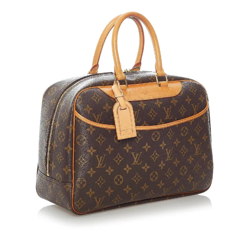 Designer bags with detachable strapsLouis Vuitton Monogram Deauville (30930)