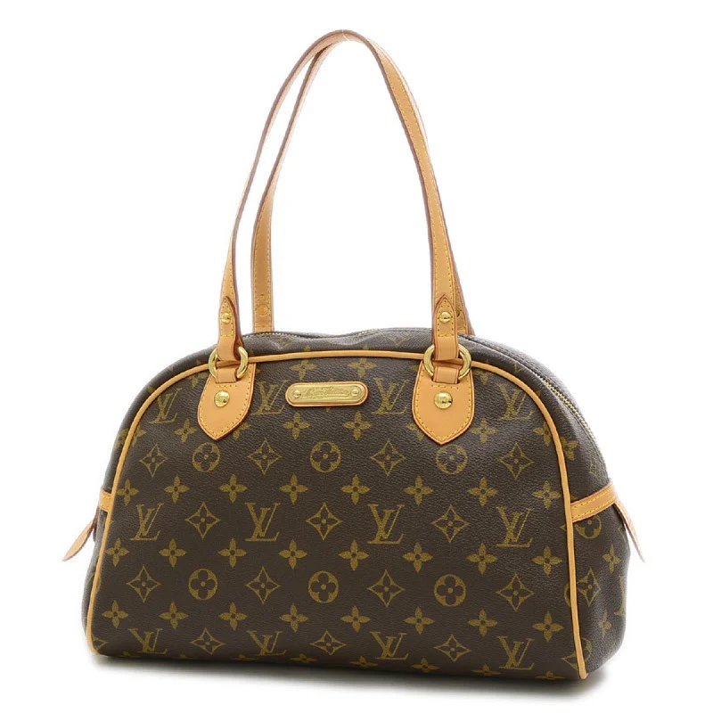 Minimalist leather handbagsLouis Vuitton Monogram Montorgueil PM Handbag Shoulder Bag M95565