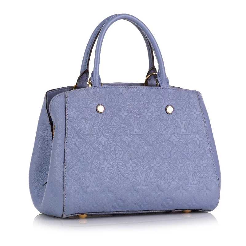 Designer bags with detachable strapsLouis Vuitton Monogram Empreinte Montaigne BB (Y5ruTz)