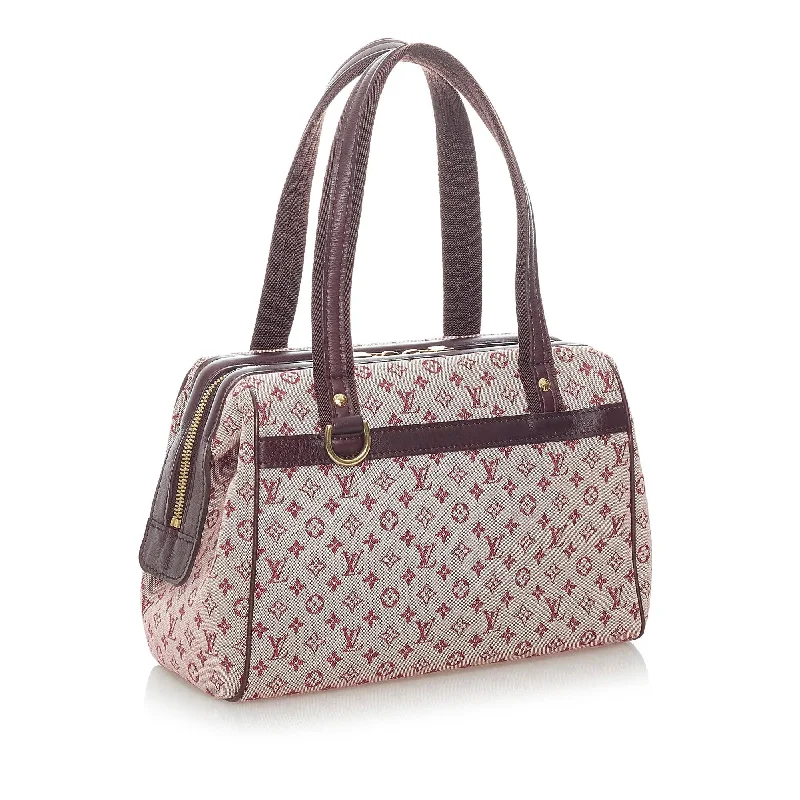 Durable leather bags for daily useLouis Vuitton Monogram Mini Lin Josephine PM (SHG-33058)