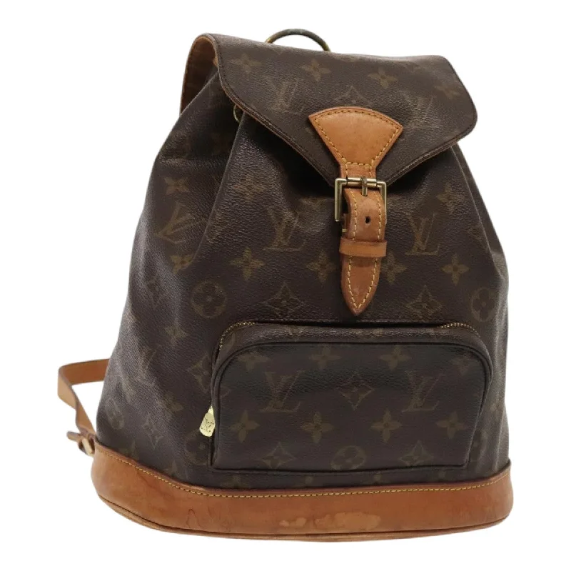 Affordable designer bag dupesLOUIS VUITTON Monogram Montsouris MM Backpack M51136 LV Auth 88909