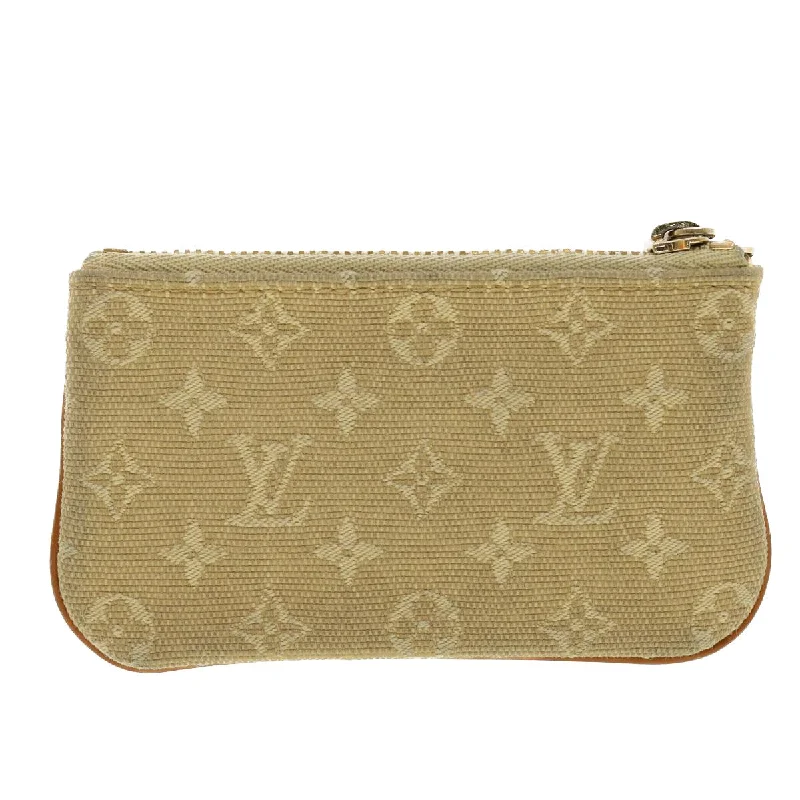 Best bags for weekend getawaysLOUIS VUITTON Monogram Mini Pochette Cles Coin Purse Beige M92438 LV Auth 39328