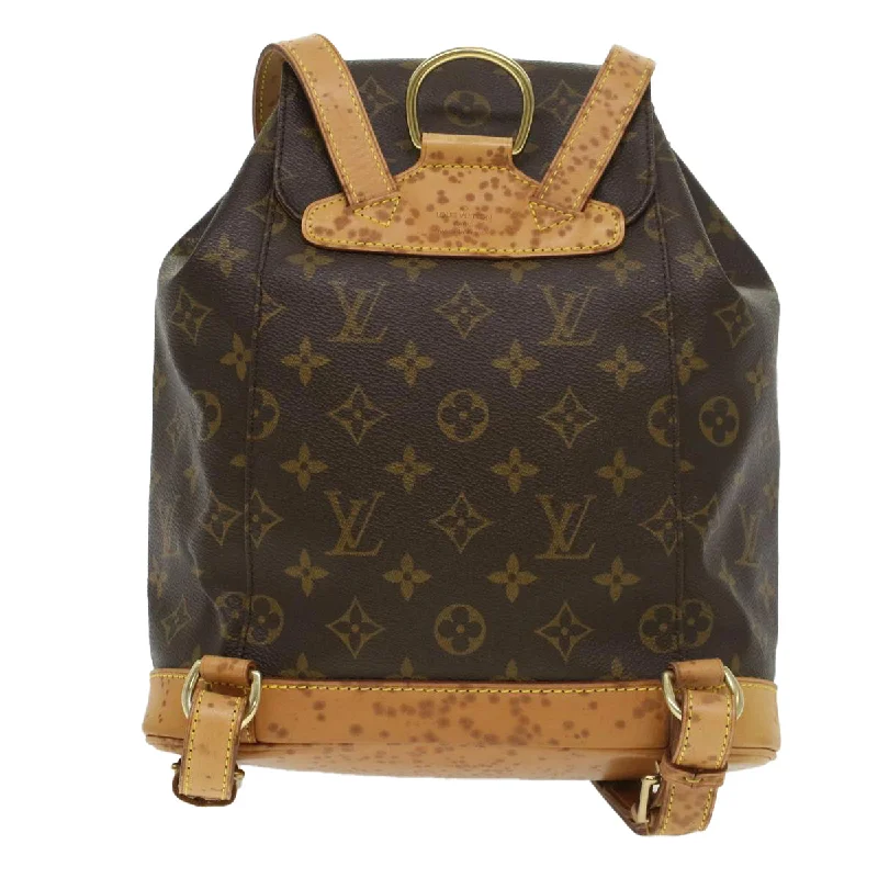 Best bags for weekend getawaysLOUIS VUITTON Monogram Montsouris MM Backpack M51136 LV Auth 39698