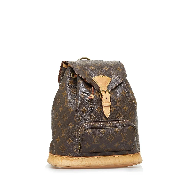 Durable leather bags for daily useLouis Vuitton Monogram Montsouris MM (SHG-ysNjCQ)