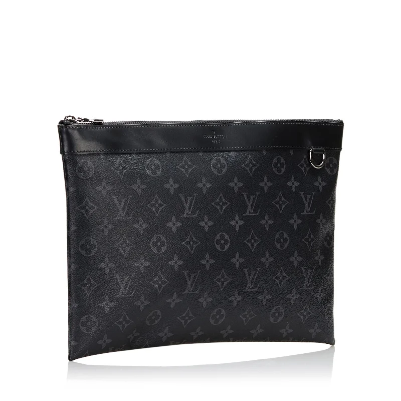 Luxury handbags 2025Louis Vuitton Monogram Eclipse Discovery Pochette 36519)