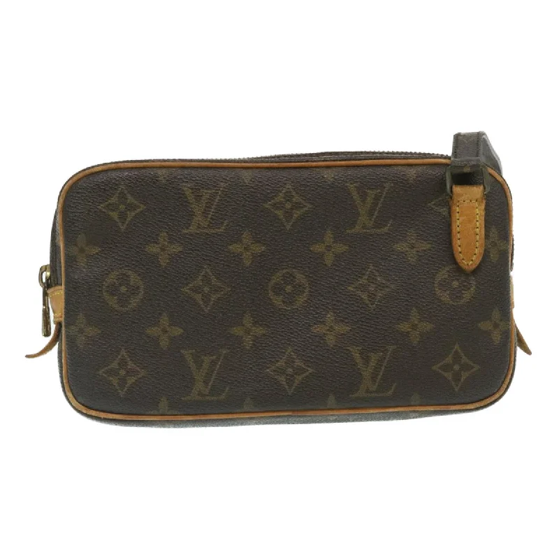 Eco-friendly tote bags for shoppingLOUIS VUITTON Monogram Marly Bandouliere Shoulder Bag M51828 LV Auth bs634