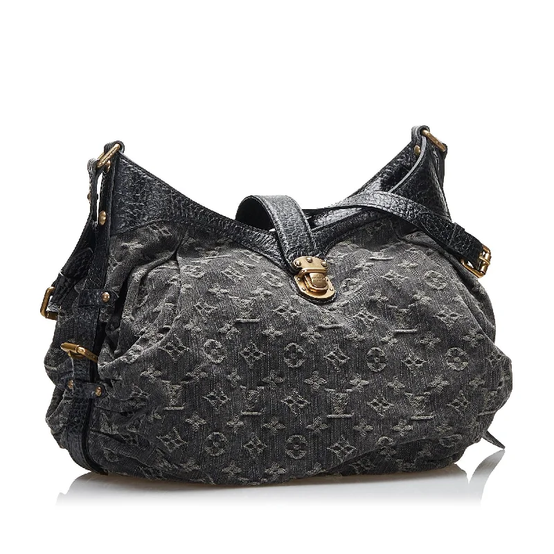 Vegan leather handbagsLouis Vuitton Monogram Denim Mahina XS (23ZS4g)