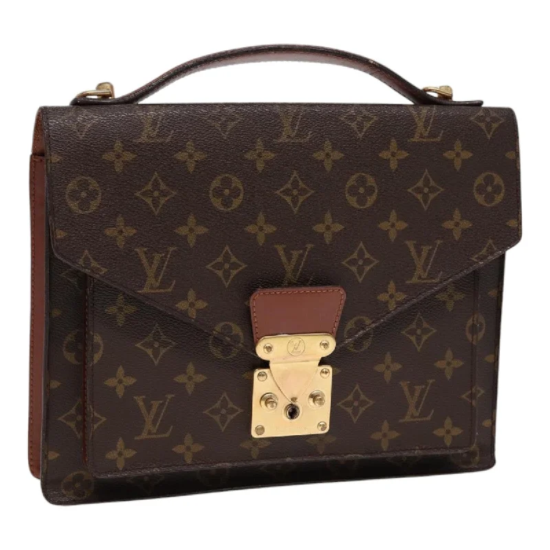 Best bags for business tripsLOUIS VUITTON Monogram Monceau 28 Hand Bag 2way M51185 LV Auth bs17183