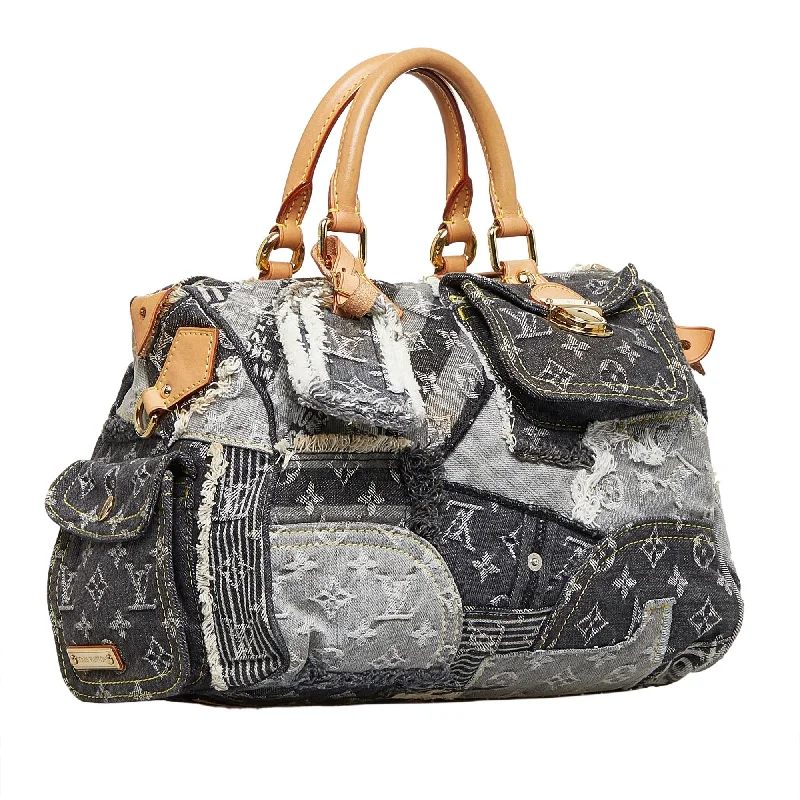 Lightweight duffle bags for gymLouis Vuitton Monogram Denim Patchwork Speedy 30 (HhLIYd)