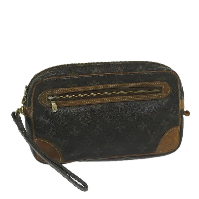 Best bags for photographersLOUIS VUITTON Monogram Marly Dragonne GM Clutch Bag M51825 LV Auth 59399