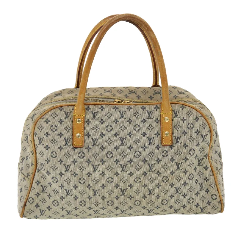 Luxury handbags 2025LOUIS VUITTON Monogram Mini Marie Hand Bag Blue M92003 LV Auth th3505