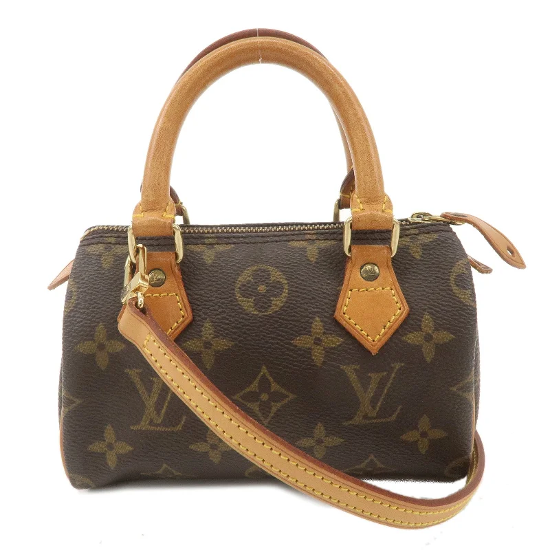 Best tote bags for workLouis Vuitton Monogram Mini Speedy & Strap M41534 J00145