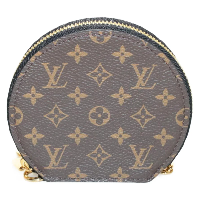 Customizable monogram bagsLOUIS VUITTON Monogram Micro Boite Chapo Coin Purse M63597 LV Auth am3019s