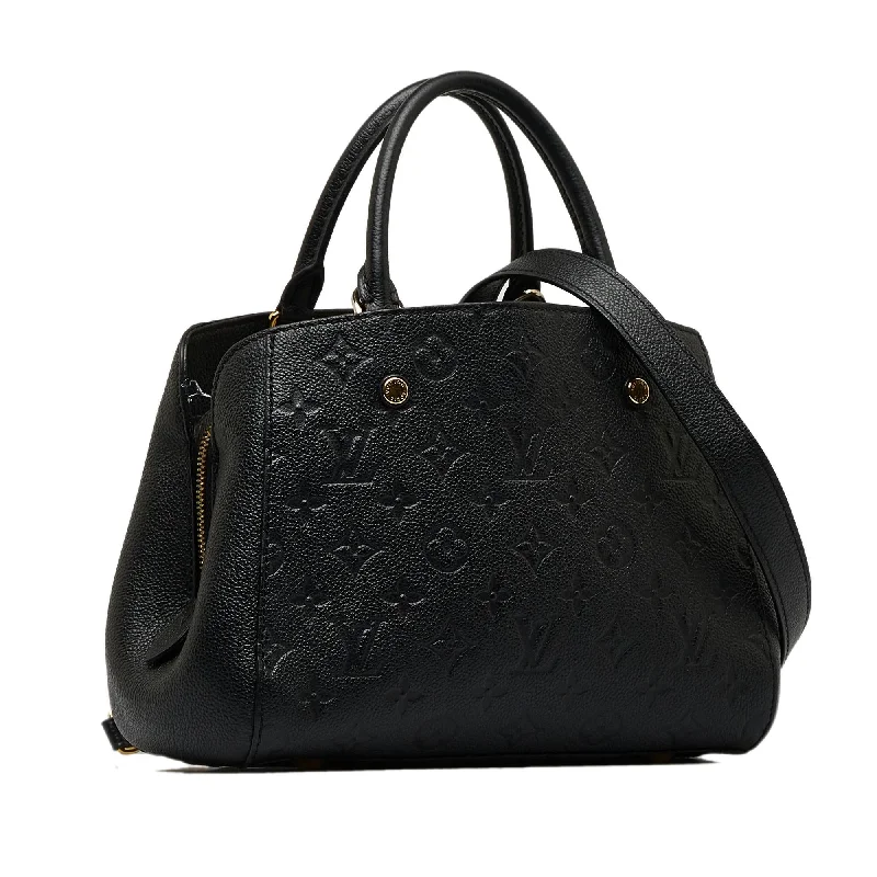 Trendy bucket bags for summerLouis Vuitton Monogram Empreinte Montaigne BB (L2pc2k)