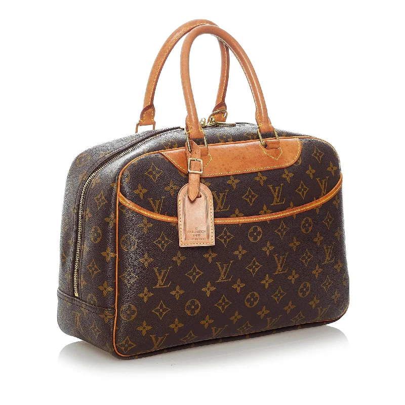 Designer bags with top handlesLouis Vuitton Monogram Deauville (36591)