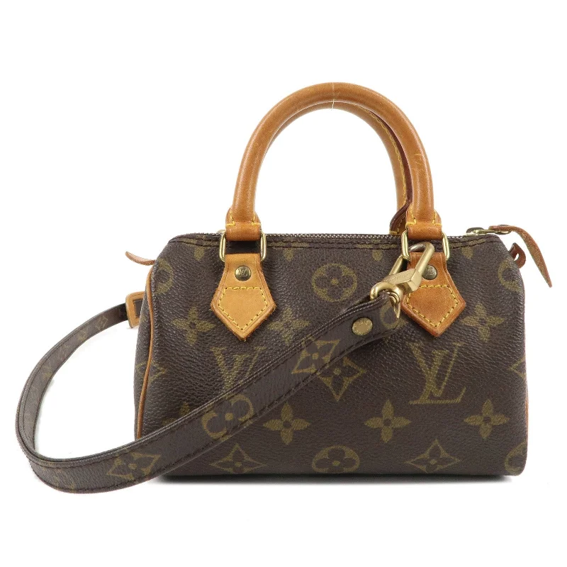 Vintage-inspired handbagsLouis Vuitton Monogram Mini Speedy & Strap M41534 J75010