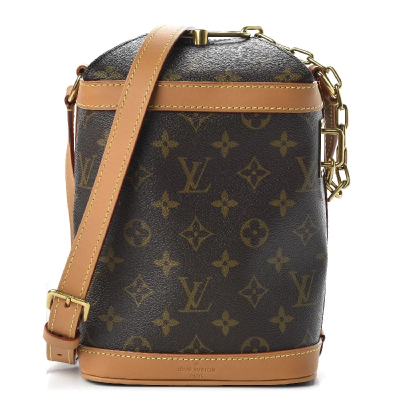 Durable leather bags for daily useLouis Vuitton Monogram Milk Box Bag