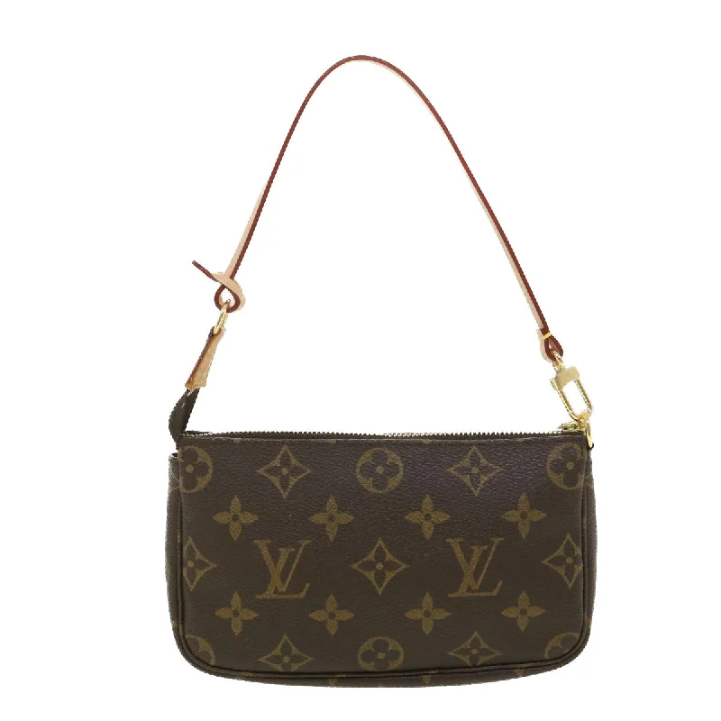 Trendy bucket bags for summerLOUIS VUITTON Monogram Mini Pochette Accessoires Pouch M58009 LV Auth 38676