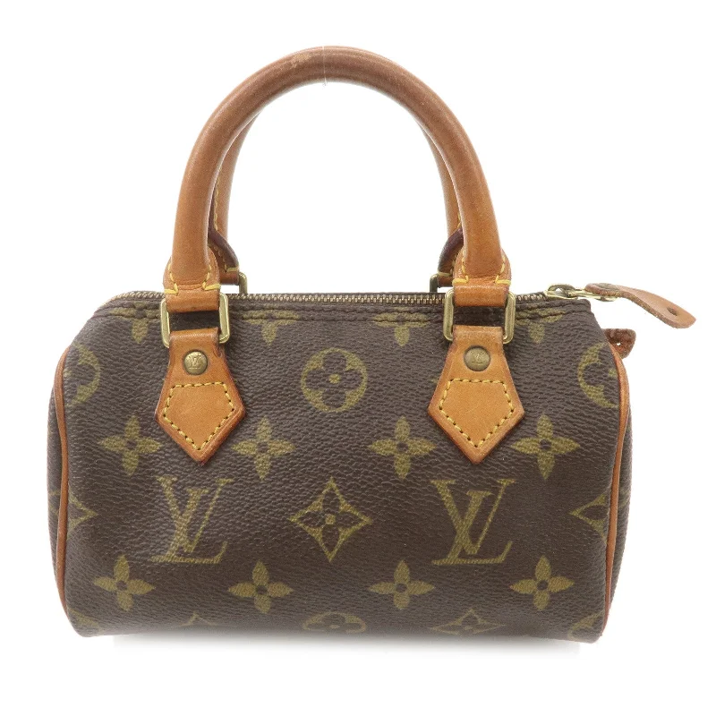 Best-selling designer bags 2025Louis Vuitton Monogram Mini Speedy Boston Bag Brown M41534