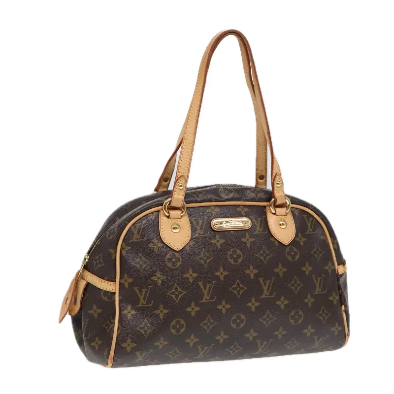 Trendy bucket bags for summerLOUIS VUITTON Monogram Montorgueil PM Hand Bag M95565 LV Auth bs17408