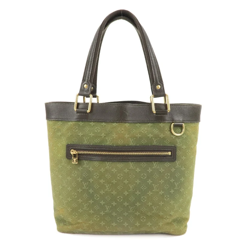 Designer bags with detachable strapsLouis Vuitton Monogram Mini Lin Lucille GM Hand Bag M92681