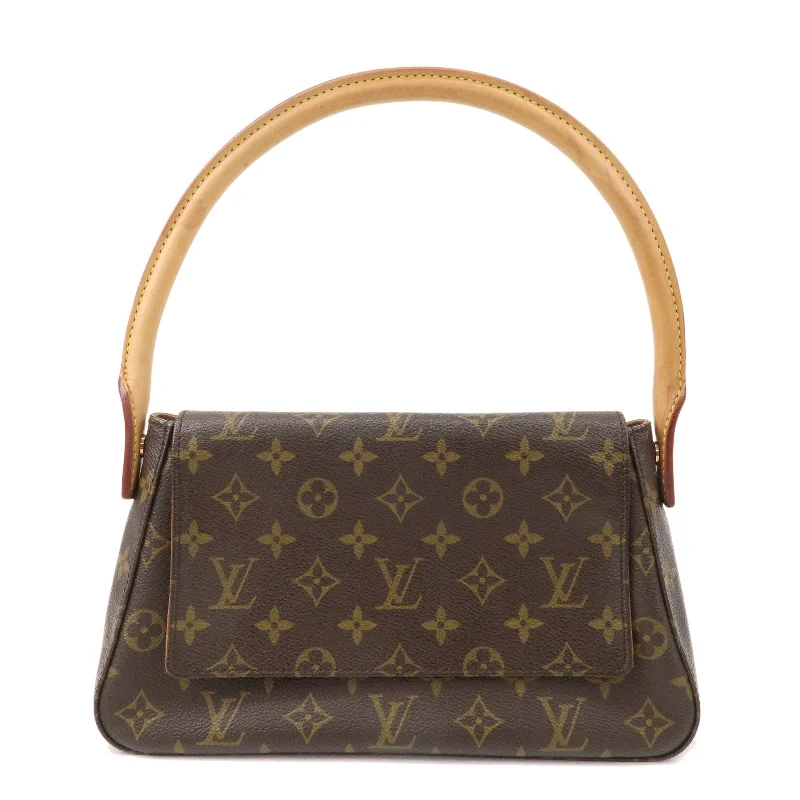 Vintage-inspired handbagsLouis Vuitton Monogram Mini Looping Shoulder Bag Hand Bag M51147