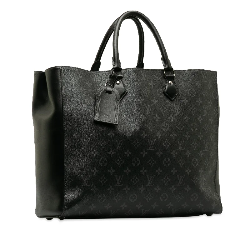 High-end designer bags for menLouis Vuitton Monogram Eclipse Grand Sac Tote (PISBep)