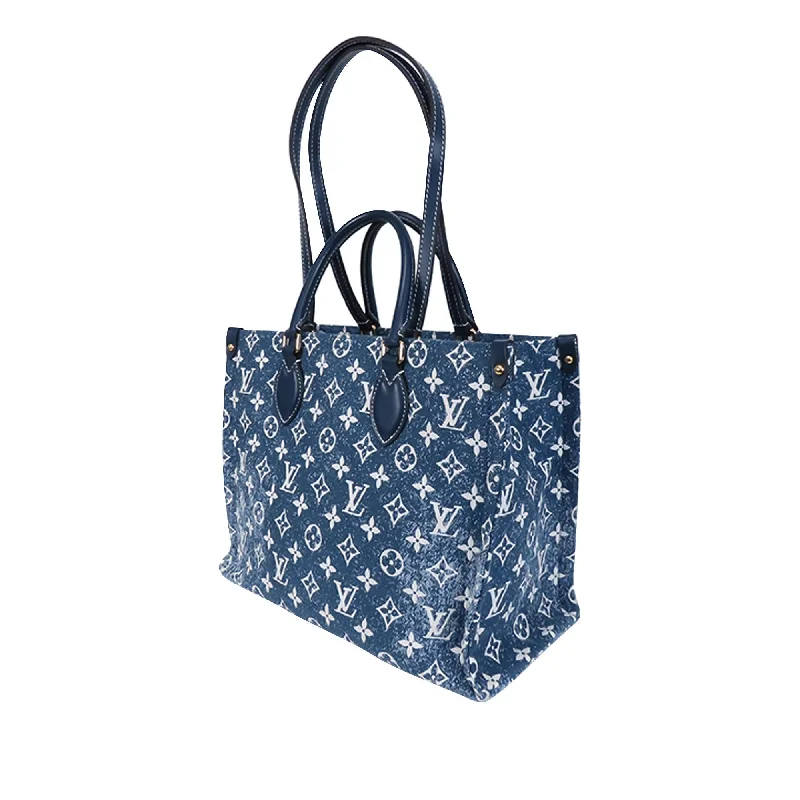 High-end designer bags for menLouis Vuitton Monogram Denim Onthego MM (zqLHQZ)