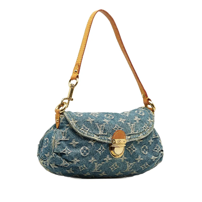 Best tote bags for workLouis Vuitton Monogram Denim Mini Pleaty (pSuWOx)